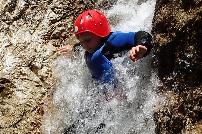 CANYONING in Susec from Bovec, Families welcome, photo service - Exploring Susec Canyon: Waterfalls, Pools, and Jumps
