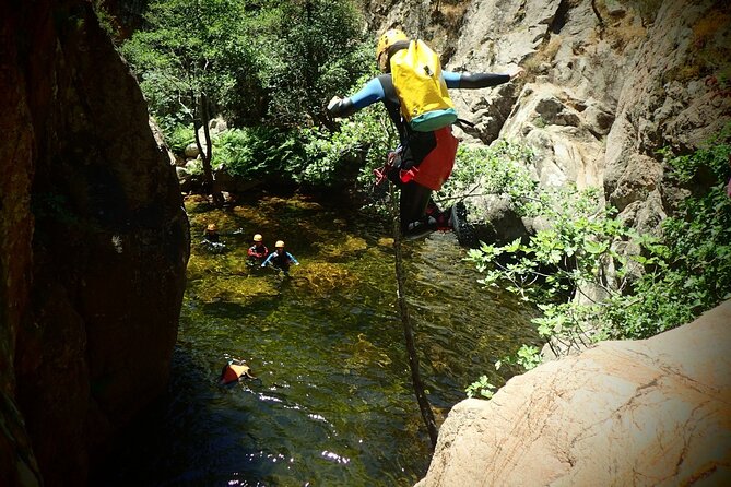 Canyoning in The Corsica island : The Baracci canyon - The Unique Location of Baracci Canyon in Corsica
