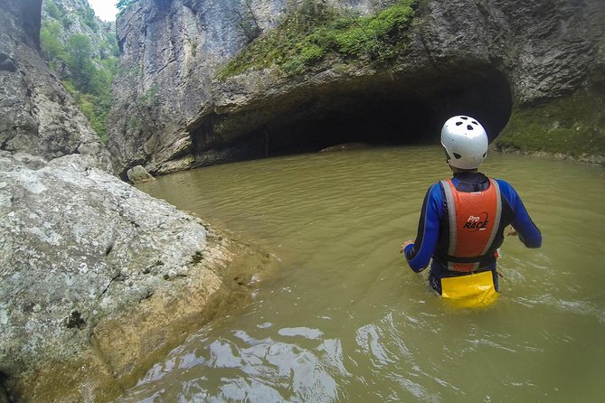 Canyoning Negovanka river - Training Near Emen Cave: Preparing for the Adventure