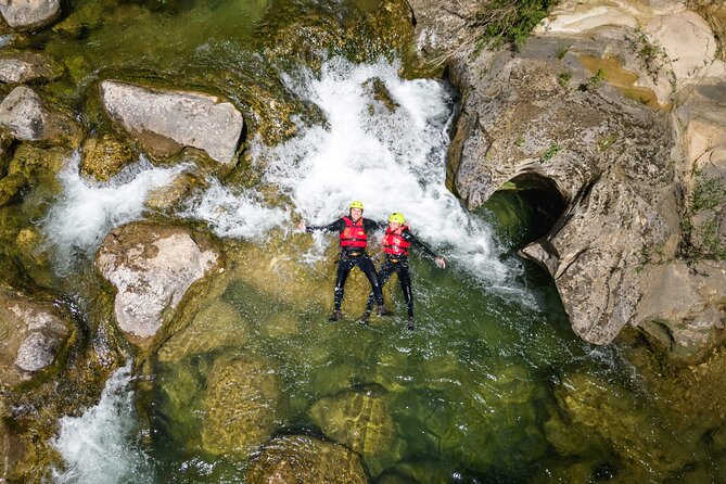 Canyoning on Cetina River from Split or estanovac - Navigating Waterfalls and Rock Formations