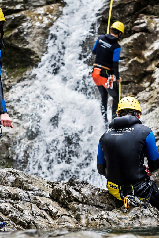 Canyoning Schwarzwasserbach in the Kleinwalsertal - Exciting Canyoning Adventure in the Austrian Kleinwalsertal