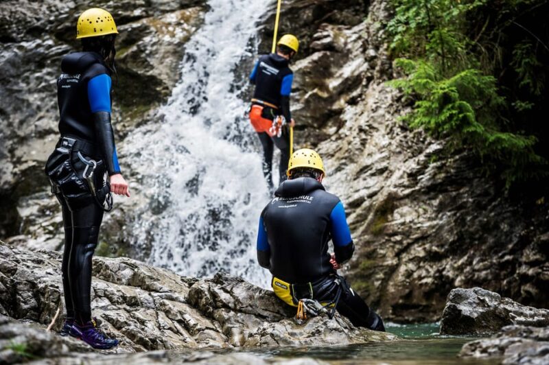 Canyoning Schwarzwasserbach in the Kleinwalsertal - Meeting Point and Logistics in Kleinwalsertal