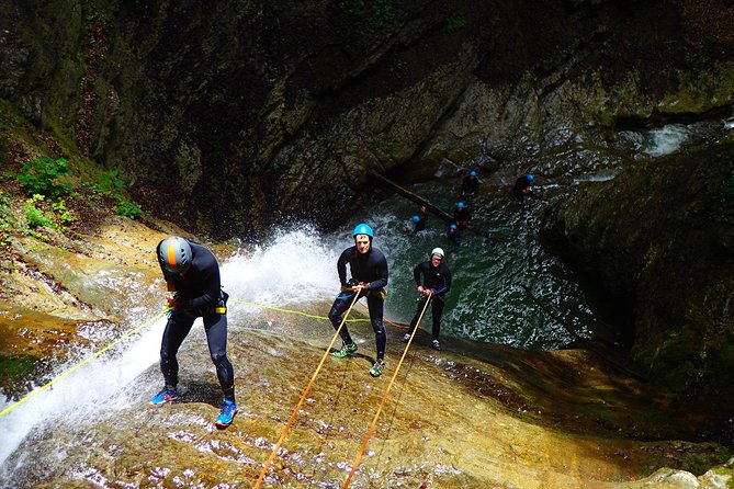 Canyoning sensation of Angon on the shores of Lake Annecy - What’s Included in the Canyoning Experience