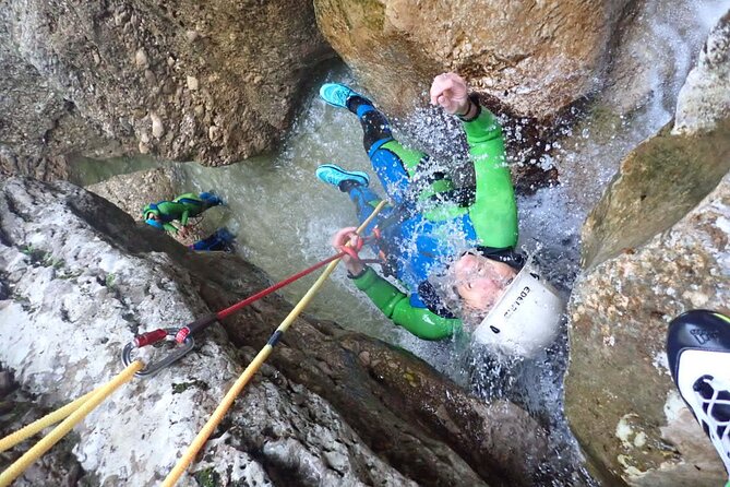Canyoning "Summerrain" - fullday Canyoning Tour also for beginner - Discovering Lake Garda from a New Perspective