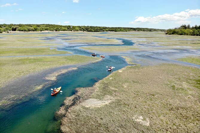 Cape Cod Kayak Rentals in the Great Marsh - Equipment Quality and Comfort