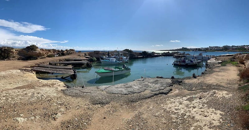Cape Greco Region - private guided Highlight Tour - The Scenic Contrast: Red Soil and Barren Rocks