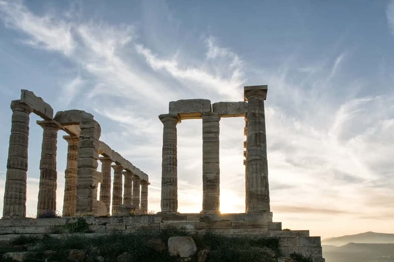 Cape Sounion with Official Guide to the Temple of Poseidon - Key Points