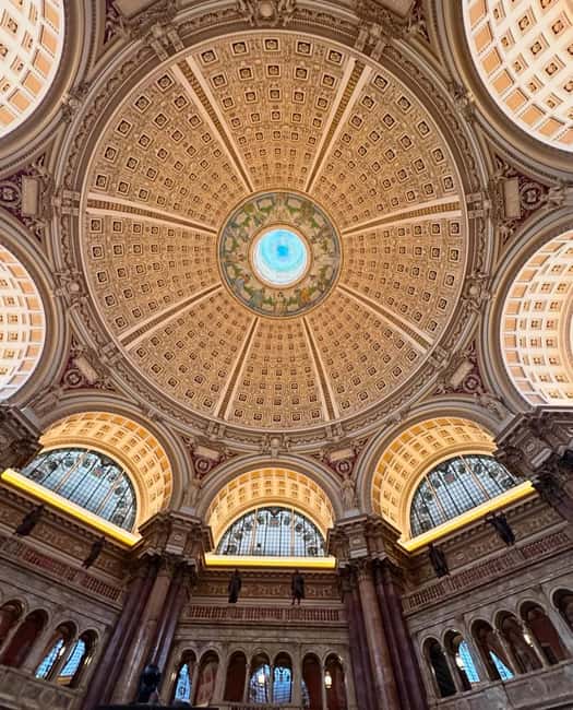 Capitol Hill Guided Tour with Entry Tickets (Early Access) - Marveling at the Library of Congress Treasures