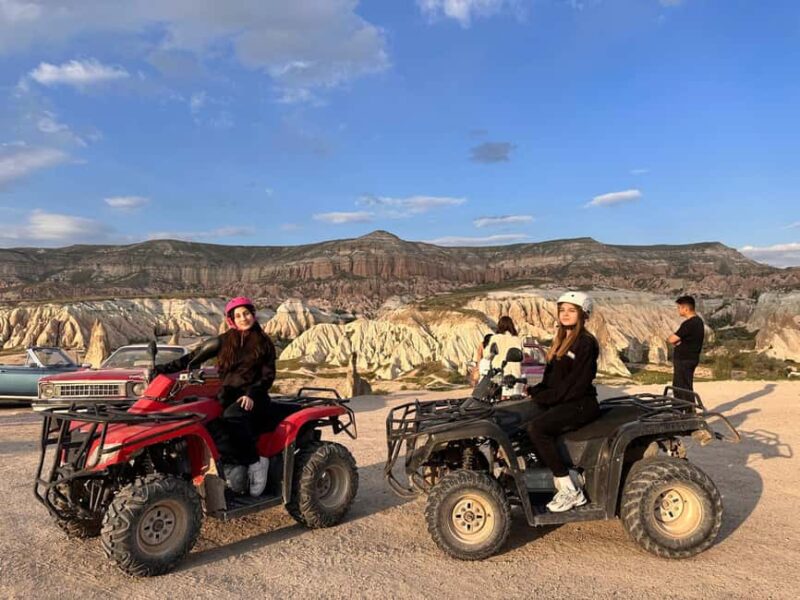 Cappadocia: ATV Tour with Sunset in Love Valley - From White Valley to Mooshroom Valley