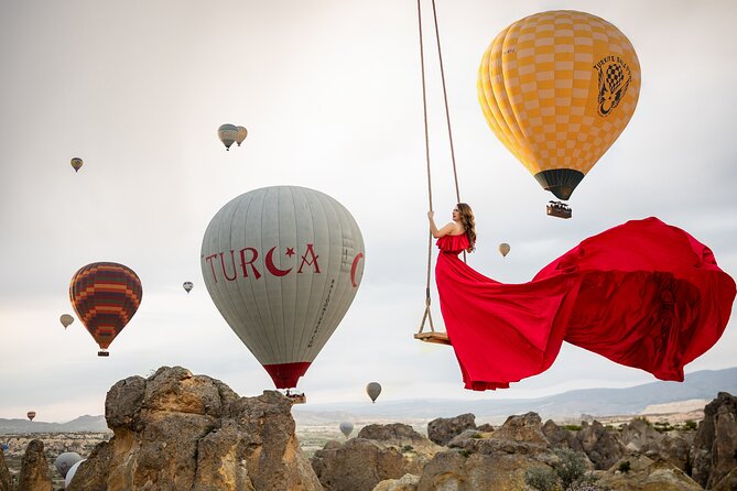 Cappadocia Flying Dress Photoshoot - Discover the Magic of the Cappadocia Flying Dress Photoshoot