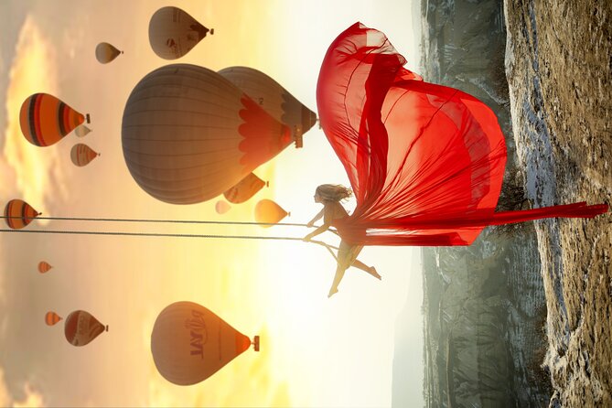 Cappadocia Flying Dress Photoshoot - Selecting Your Flying Dress from the Online Catalog