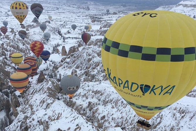 Cappadocia Hot Air Balloon Flight over Goreme - Scenic Highlights Visible During the Flight