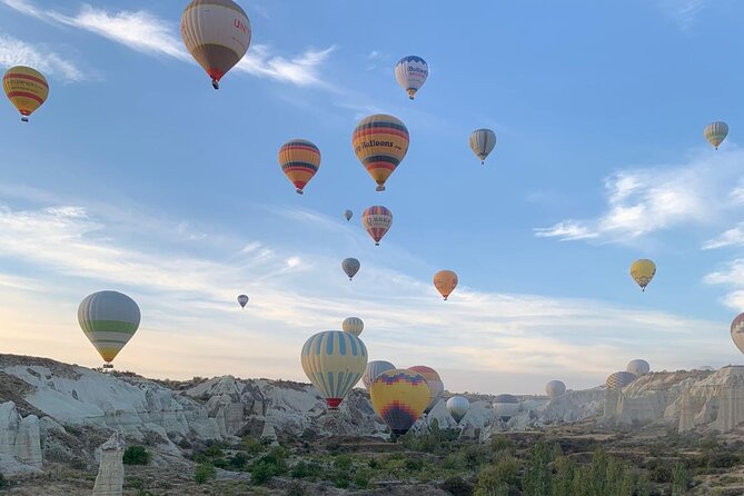 Cappadocia Hot Air Balloon Ride in Göreme on the First Flight. - Watching the Sun Rise Over Cappadocias Valleys