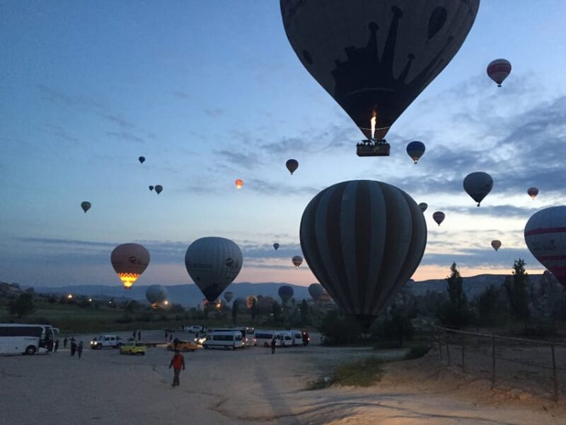 Cappadocia: Hot Air Balloon Watching - From the Hotel to the Sunrise Balloon Watching Site