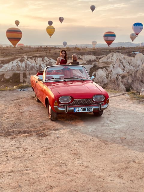 Cappadocia: Hot Air Balloon Watching Tour with Classic Car - Cappadocia: Hot Air Balloon Watching Tour with Classic Car