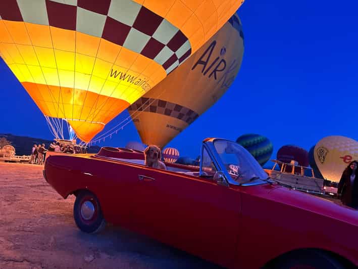 Cappadocia: Hot Air Balloon Watching Tour with Classic Car - Practical Details: Transfers, Group Size, and Insurance