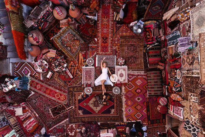 Cappadocia Instagram Half Day Tour - Posing at Artemis Cave Suites’ Famous Blue-Eyed Wall