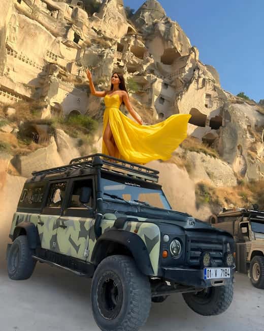 Cappadocia: Jeep Safari & Flying Dress Pro Photo Shoot - What to Expect During the Photo Session and Video Capture