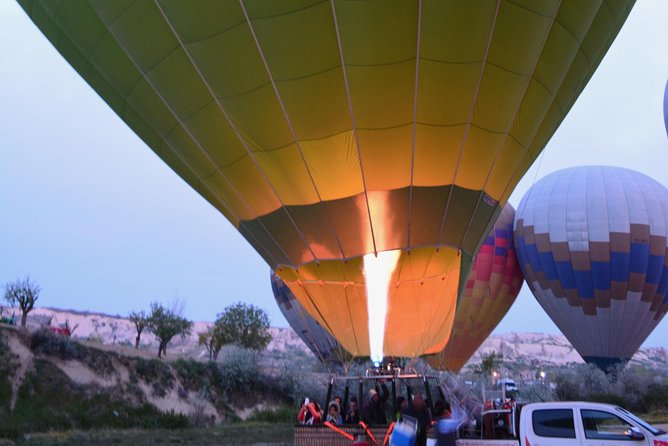 Cappadocia Jeep Safari with Hot Air Balloon Watch at Sunrise - Final Panoramic View from Ortahisar Castle