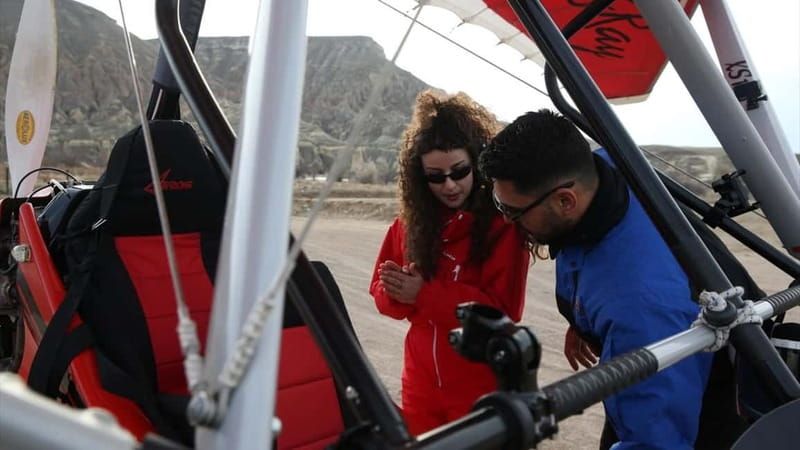 Cappadocia Microlight Flight In Fairychimneys - The Pilot and Safety Standards