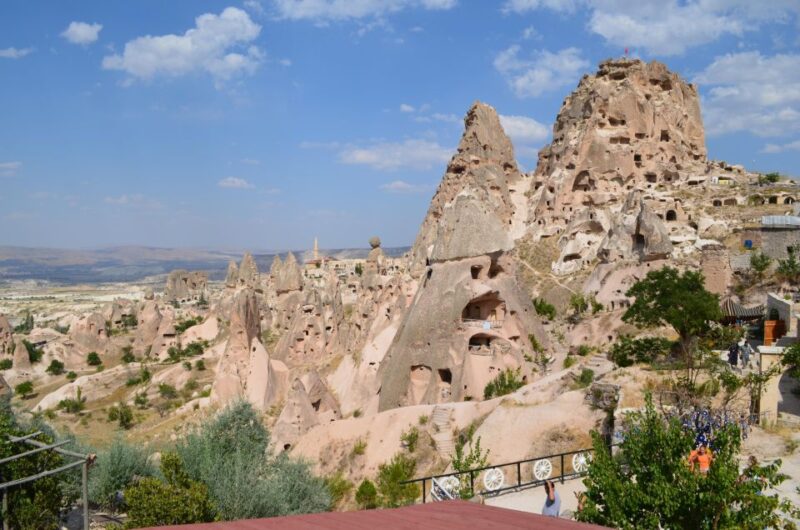 Cappadocia Mix Tour (Highlights of Cappadocia Tour) - Climbing to the Highest Point at Uçhisar Castle