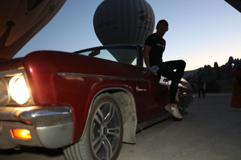 Cappadocia Photo Shoot with Classic Car and Flying Dress - Value and Booking Flexibility