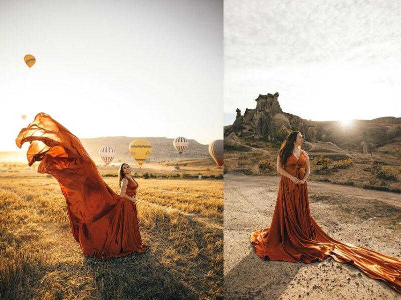 Cappadocia: Photo Shooting With Flying Dresses - The Flying Dress: Elegant and Dynamic Photos