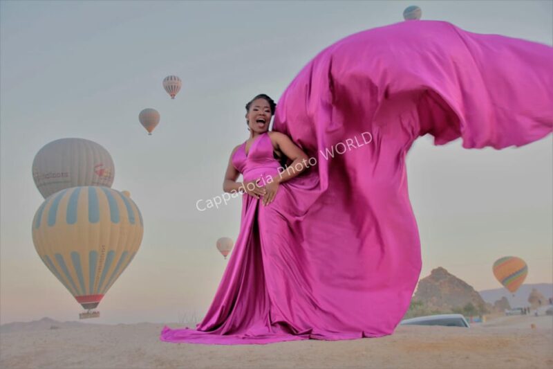 Cappadocia Photoshoot with Flying Dress - Key Points