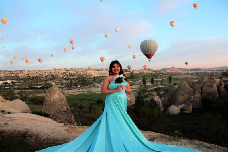 Cappadocia Photoshoot with Flying Dress - Who Will Appreciate This Experience Most
