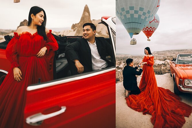 Cappadocia Photoshooting with Flying Dress - Editing and Delivery of Photos