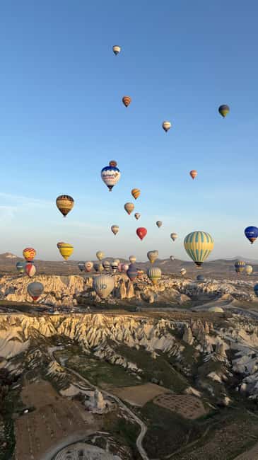 Cappadocia: Private Hot Air Balloon Ride with Photos - The Scenic Landscape of Cappadocia from Above