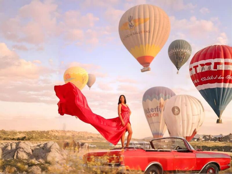 Cappadocia: Private Photo Shoot with Flying Dress & Horses - Key Points