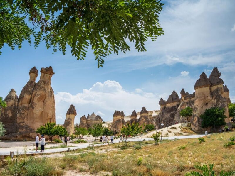 Cappadocia Red Tour (North of Cappadocia Tour) - Visiting Uçhisar Castle for Panoramic Views