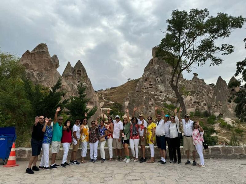Cappadocia: Red Tour with Goreme open Air Museum & Pasabag - Lunch in a Local Cave or Open Buffet Restaurant