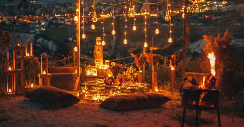 Cappadocia: Romantic Concept Dinner in the Valley - Unique Concept with Rustic Decor and Lantern Lighting