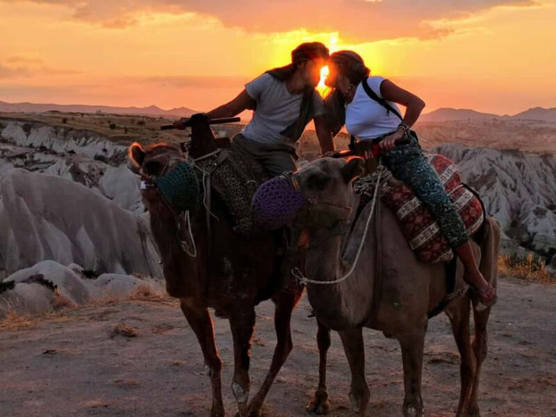 Cappadocia: Sunrise Camel Ride with Hot Air Balloons - Key Points