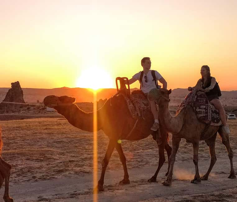 Cappadocia: Sunrise Camel Ride with Hot Air Balloons - Scenic Highlights: Fairy Chimneys and Ancient Caves