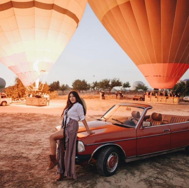 Cappadocia: Sunrise, Day Tour & Sunset Classic Car Tour - Key Points