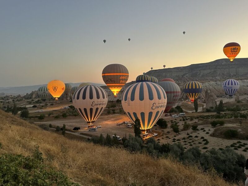 Cappadocia: Sunrise Hot Air Balloon Watching Tour - Viewing Hot Air Balloons Over Cappadocia’s Valleys at Sunrise