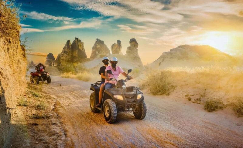 Cappadocia: Sunset ATV Adventure with Hotel Pickup - Riding Through Red and Rose Valleys at Sunset