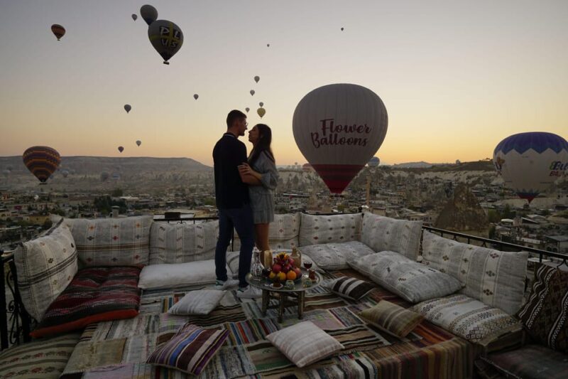 Cappadocia: Terrace Photo Spot With Balloon Flight View - Key Points