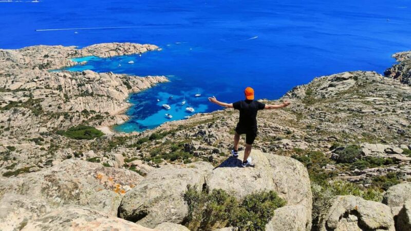 Caprera: hiking to Cala Coticcio with aperitif - Explore Caprera Island’s Pink Rocky Landscapes and Hidden Coves