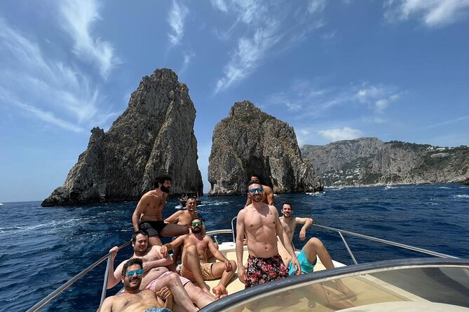 Capri all inclusive Private boat Tour with City Visit - Enchanting Coastal Stops and Mythical Landmarks