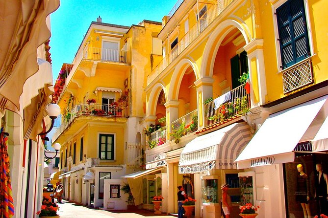 Capri & Anacapri from Naples - Visiting the Gardens of Villa Favorita in Herculaneum