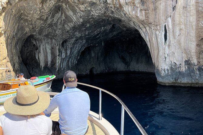 Capri and Blue Grotto Private Boat Tour - Relax at Cala del Tombosiello