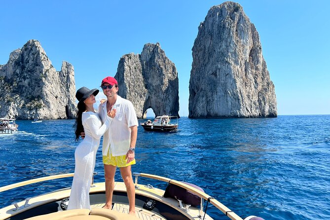 Capri and Blue Grotto Small Group Boat Tour - Key Points