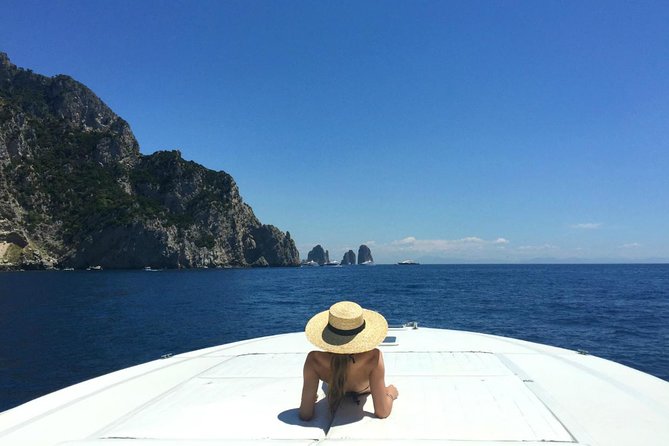 Capri and Positano Private Boat Excursion - Visiting Marin del Cantone for a Seaside Lunch