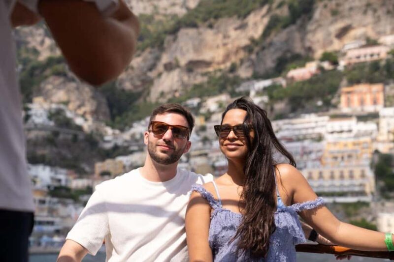 Capri and Positano Private Day Cruise : From Sorrento - Exploring Positano: Shopping, Walks, and Beach Time