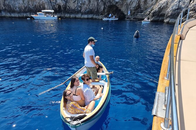 Capri Blue Grotto Small Group Boat Day Tour From Sorrento - Exploring Capri’s Landmarks and Free Time