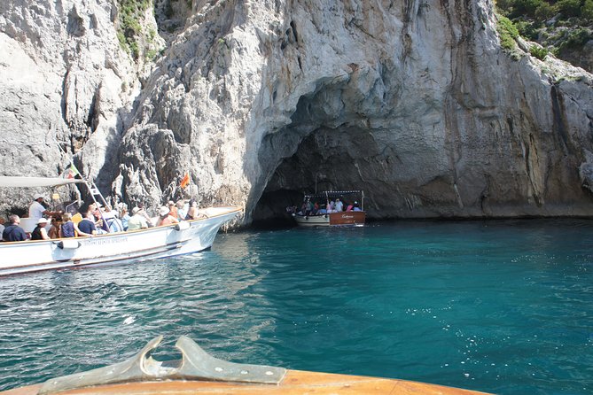 Capri & Blue Grotto Small Group Full-Day Boat Tour from Positano - Visiting Capri and Anacapri: Free Time on Land